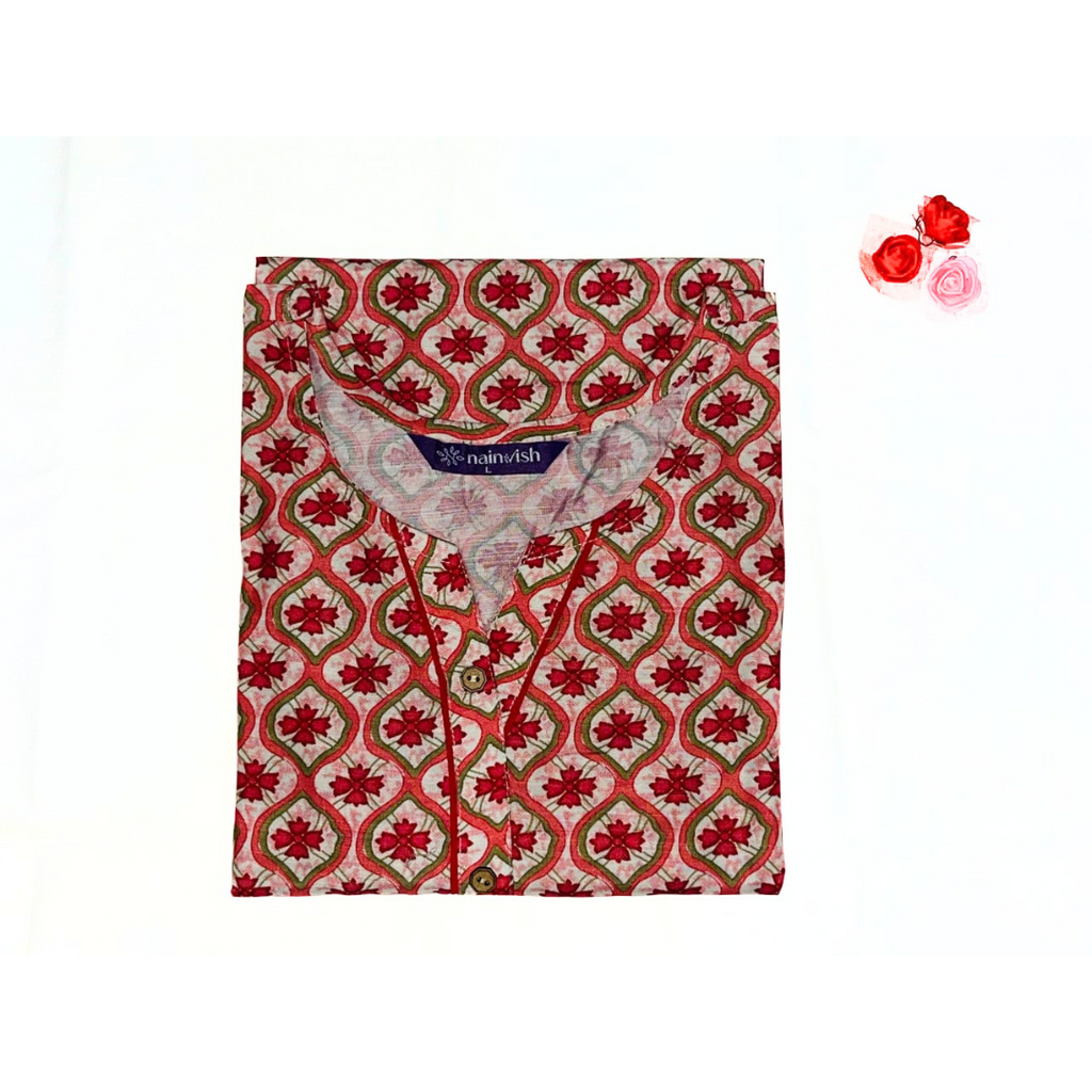 Printed Cotton Kurta